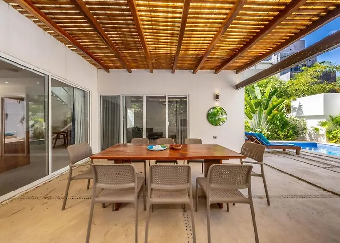 Casa Kinam Chic 4br W Pool In La Veleta * Tulum