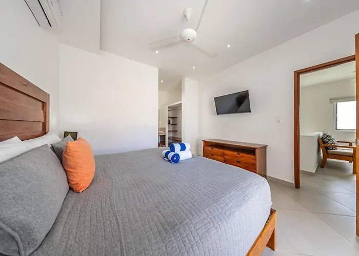 Casa Kinam Chic 4br W Pool In La Veleta Tulum