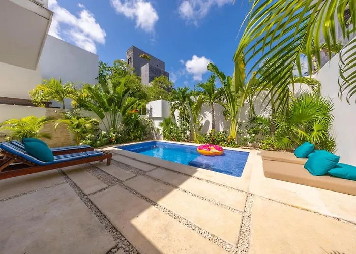 Villa Casa Kinam Chic 4br W Pool In La Veleta Tulum